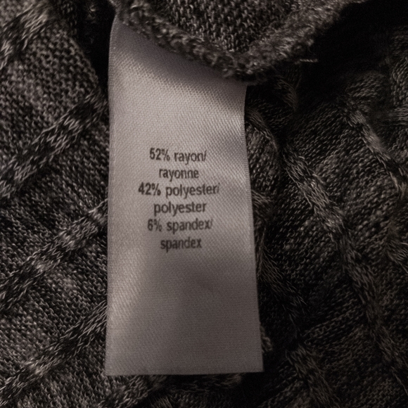 VGUC Maurices ribbed turtleneck tunic w/ ruching, sz M - Picture 5 of 7